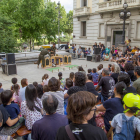 La Cía ELe llevó a cabo ayer una sesión por la mañana y otra por la tarde de ‘L’Extraordinària’ en la plaza Sant Francesc.