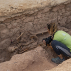 Exhumació del 4 d’agost a la fossa del cementiri de Bovera.