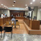 El juicio se celebró ayer en la Audiencia de Lleida. 