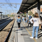 Aragonès visitará hoy la estación de Gavà, que sufrió un incendio el miércoles.