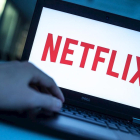 Imatge d'arxiu d'un ordinador amb el logo de Netflix