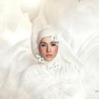 ‘Las bodas blancas’, imagen que expone Mariona Roure que representa los matrimonios forzados.
