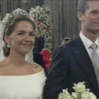 La infanta i Iñaki Urdangarin van contreure matrimoni el 1997.