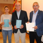 Presentació ahir al consell comarcal del Pla d’Urgell.
