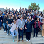 Imatge d’arxiu de participants en una jornada de formació de la Unitat Docent.