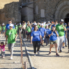 Unes 150 persones a la Ruta Solidària Down Lleida