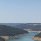 El pantano de Rialb desde el mirador de Tiurana.