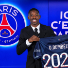 El PSG va anunciar ahir el fitxatge de Dembélé per 5 temporades.