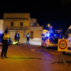 Imagen de archivo de un control de alcoholemia de la Guardia Urbana de Balaguer. 