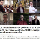 Una captura del web d''El País'.