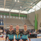 Medallas para el Gimnàstic Lleida en el Catalán de vía olímpica