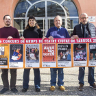 Presentación ayer de la nueva edición del Concurs de Grups de Teatre Ciutat de Tàrrega.