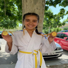 Doble or per a la karateka Tania Llubes