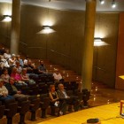 Un momento de la jornada celebrada ayer en el Auditori Municipal Enric Granados de Lleida. 