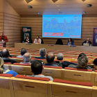 Imatge del comitè territorial d’UGT celebrat ahir a Lleida.