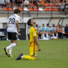 L’afició blava va estar novament al costat del seu equip animant fins al final.