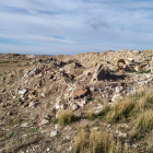 Imagen de vertedero clausurado de Bellcaire d’Urgell. 