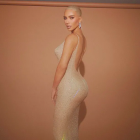 Kim Kardashian amb el vestit de Marilyn.