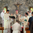 L’ordenació va ser presidida pel bisbe de la Seu d’Urgell.