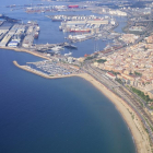 Una vista del Port de Tarragona.