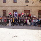 La capital del Segrià organizó un acto conmemorativo ante el Institut Municipal d’Ocupació.