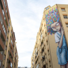 Mural de la francesa Vinie a Cappont, Lleida.