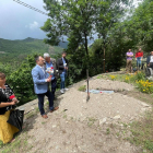 Acte d’homenatge celebrat ahir al cementiri d’Isavarre.