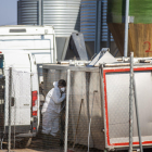 La granja afectada por un caso de gripe aviar en Arbeca.