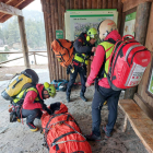 Rescatan a una excursionista con hipotermia grave en el Parque Nacional de Aigüestortes