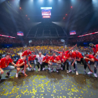 España celebra el oro del Eurobasket ante más de 10.000 aficionados