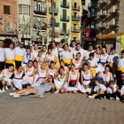 Colles del Grup Sardanista Montserrat en el concurs celebrat el novembre passat a Balaguer