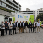 Plusfresc estrena un camión eléctrico de reparto pionero en Catalunya