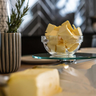 La mantequilla es uno de los alimentos más calóricos.