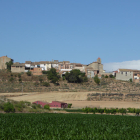Vista del poble de Puiggròs.