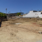 Excavación para la nueva sede y la residencia del Colegio de Médicos