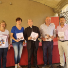 Un moment de la presentació de la memòria del 2021 de les Càritas de Lleida, Solsona i Urgell.