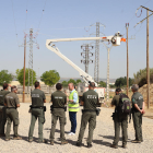 Formació dels Agents Rurals ahir a la seu d’Endesa a Lleida.