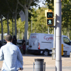 Un dels nous comptadors al costat del campus de Cappont.