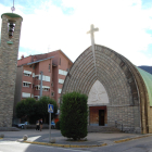 Imagen de la iglesia nueva de la Assumpció de El Pont de Suert. 