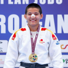 Ai Tsunoda, con la medalla de oro del campeonato.