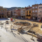 Les obres de la plaça Espanya i recuperació del pou de gel, que serà el preludi de la renovació del passeig del Cegonyer.