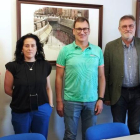 El president d’Agrupem es va reunir amb els secretaris generals de Lleida de CCOO i UGT.