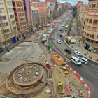 La nueva Rambla d'Aragó empieza a tomar forma