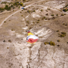 Imatge del globus accidentat a la regió turca de la Capadòcia.