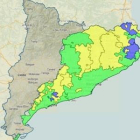 Estat de la sequera a les conques internes catalanes.