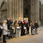 L’Agrupació Ilerdenca de Pessebristes va entregar els reconeixements en un acte a la Seu Vella.