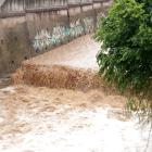 L'Ajuntament de Terrassa registra una cinquantena d'incidències en una hora per la pluja