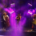 Ara Malikian, ayer durante su concierto en la Llotja.