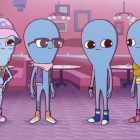 Algunos de los alienígenas protagonistas de esta comedia animada.