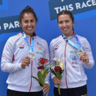 Antía Jácome i María Corbera van aconseguir la plata en la prova de C2 500 metres.